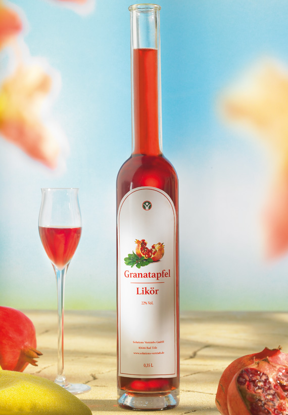 Granatapfel-Likör - Solutions Vertriebs GmbH